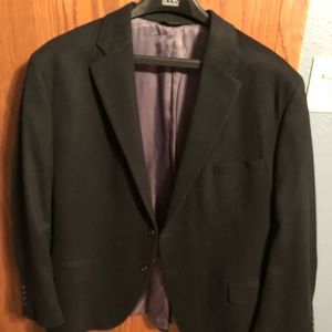 Men’s black sport coat